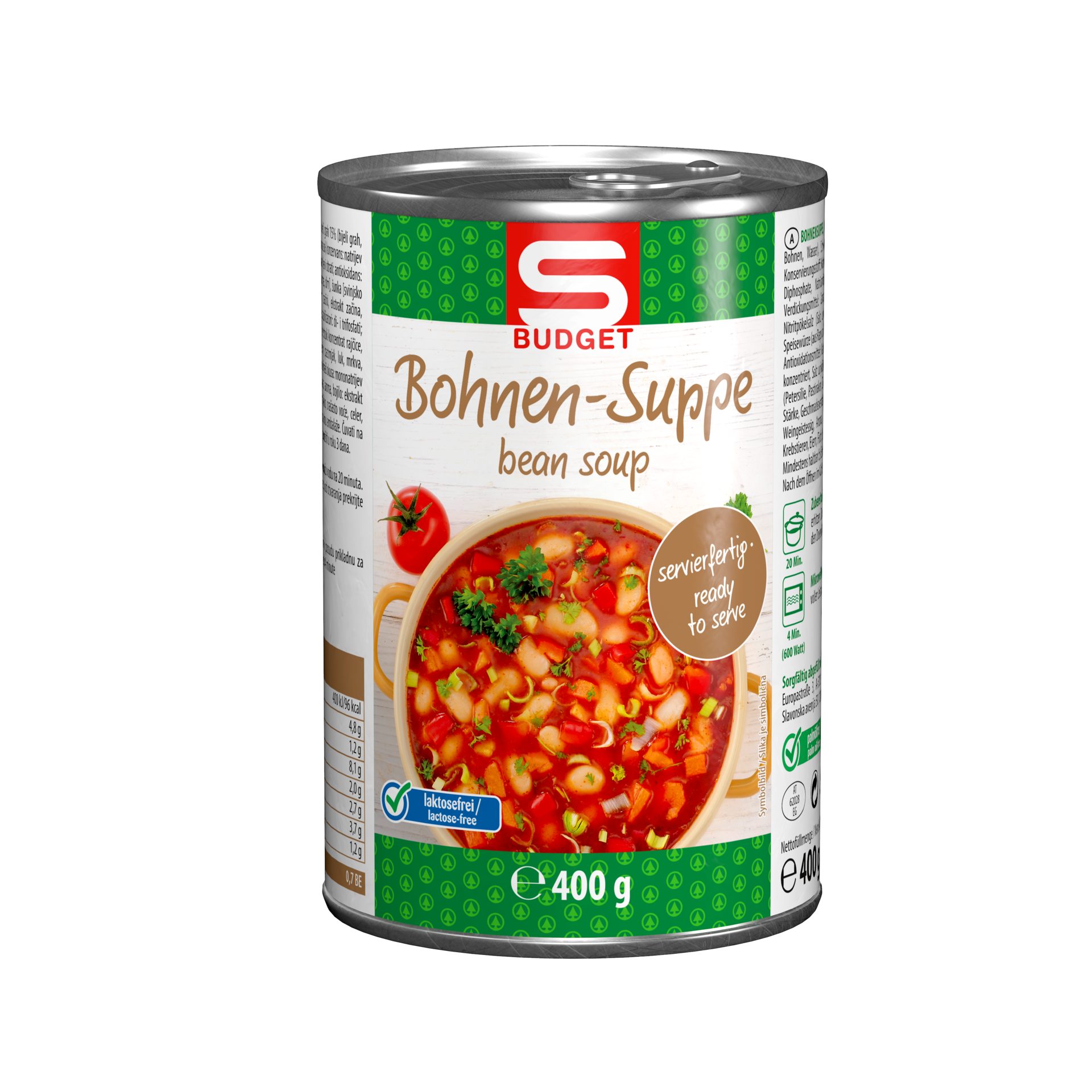 S-BUDGET Bohnensuppe | SPAR Produktwelt