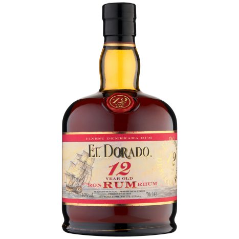 El Dorado Rum  12yo 07l+Glaese  G02 6