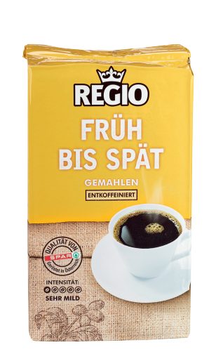 Produktbild von REGIO Früh bis spät, Entkoffeiniert gemahlen