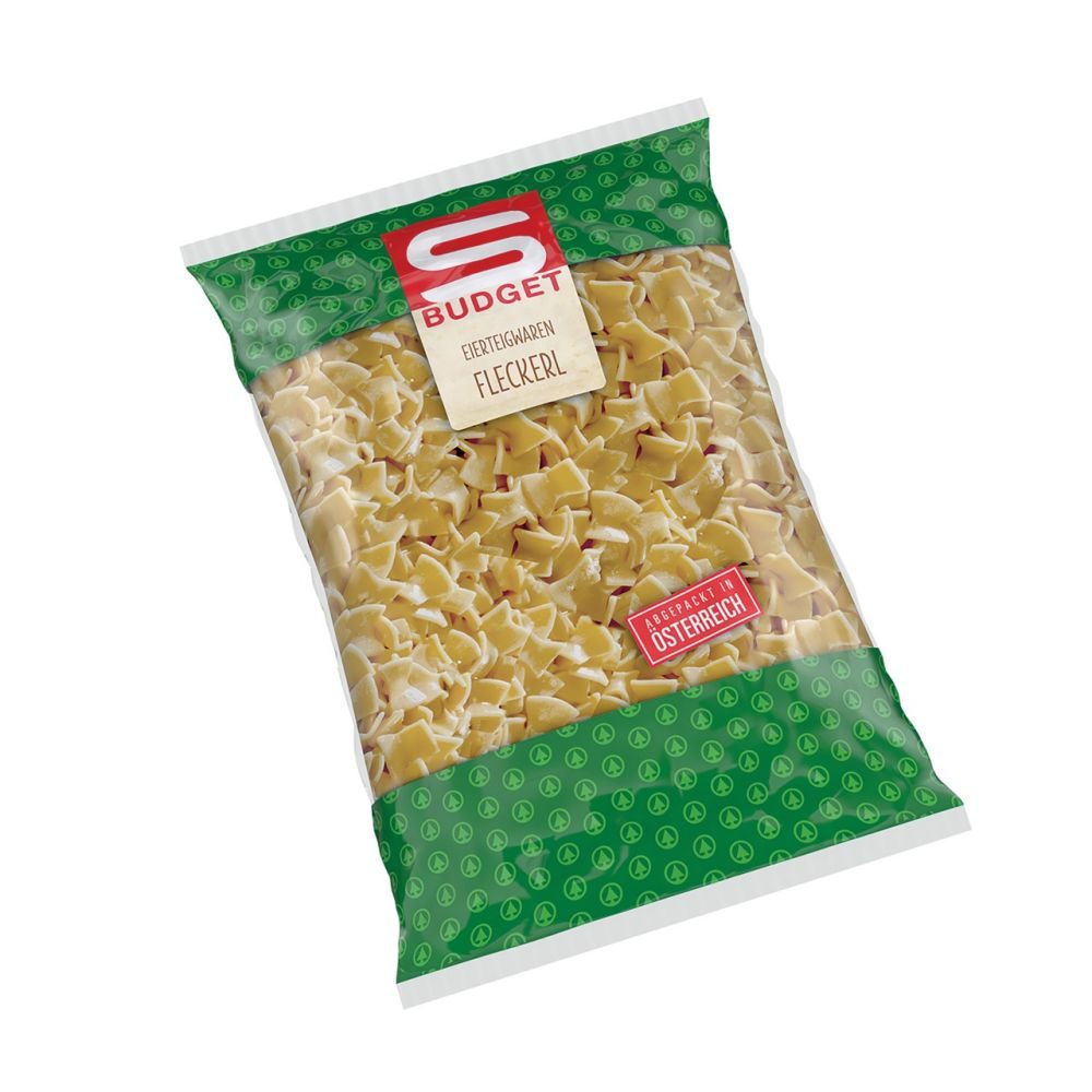 S-BUDGET - Eierteigwaren Fleckerl 1 KG