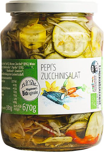 Produktbild von Pepis, Bio-Zucchinisalat
