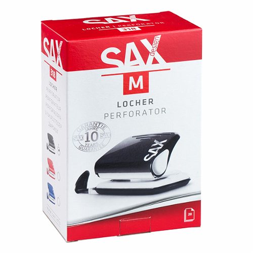 Produktbild von SAX, Locher 318 schwarz schwarz