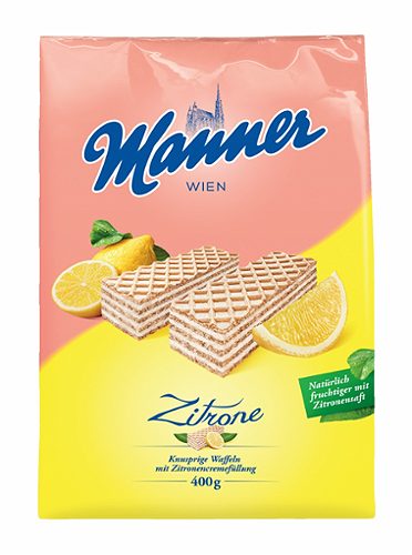 Produktbild von Manner, Schnitten Zitronencreme