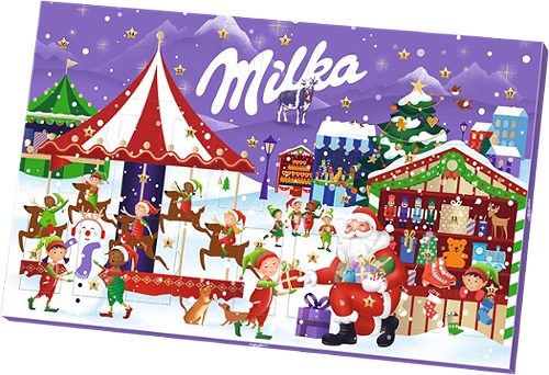 Produktbild von Milka, Adventkalender Naps