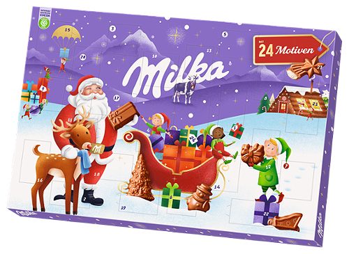 Produktbild von Milka, Adventkalender