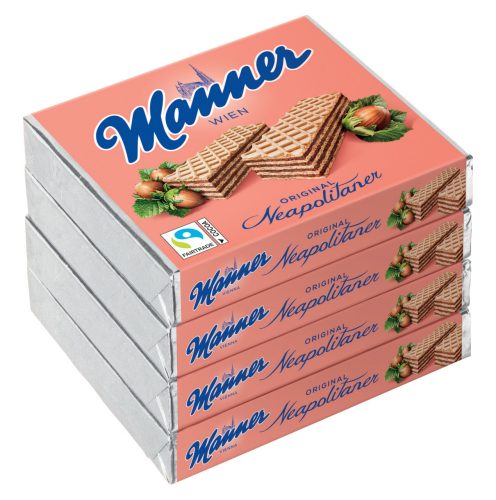 Produktbild von Manner, Neapolitaner Schnitten 4er