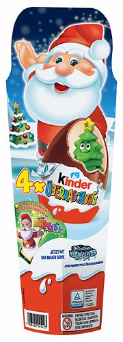 Produktbild von Ferrero Kinderüberraschung, Nikolo 4 Stück