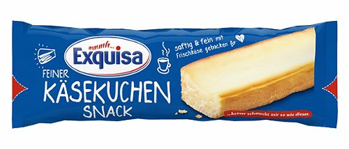 Produktbild von Exquisa, Käsekuchen Snack