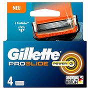 Gillette Fusion5 Rasierklingen ProGlide Power 4 Stück