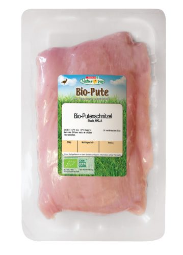 Produktbild von SPAR Natur*pur, Bio-Puten-Schnitzel