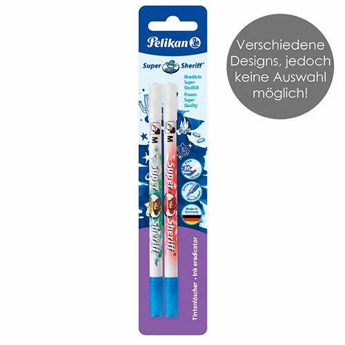 Produktbild von Pelikan, Tintenlöscher SuperSheriff Multi 2 Stück