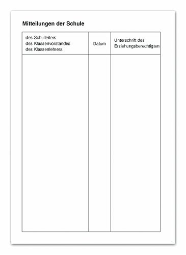 Produktbild von Format, OE Mitteilungsheft A5 Mitteilungsheft A5 12 Blatt