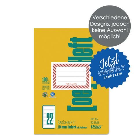 FX22 liniert   A5, 40 Blatt     G01 1