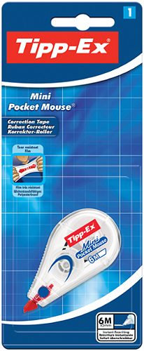 Produktbild von Tipp-Ex, Korrekturroller Mini Pocket Mouse 6m x 5mm