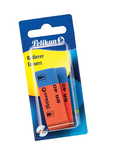 Produktbild von Pelikan, Radierer BR 40 2 Stück