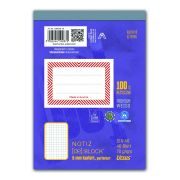 FX Notizblock A6 kariert 48Bl