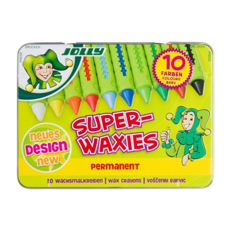 Jolly Wachsmalkreiden Superwaxies Permanent 10