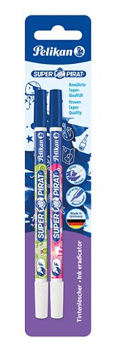 Produktbild von Pelikan, Tintenlöscher Superpirat fein 2 Stück