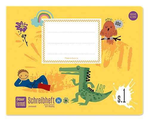 Produktbild von Ursus, Formati S1 E5 quer 20 Blatt Schreibheft E5 Querformat 20 Blatt