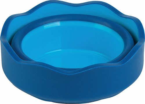 Produktbild von Faber Castell, Wasserbecher Click & Go, blau