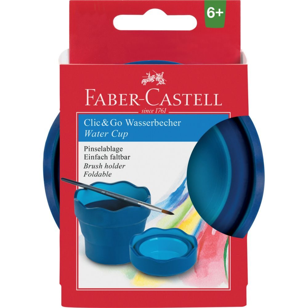 Malbecher      Click & Go blau  GVE 6