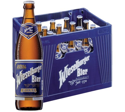 Produktbild von Wieselburger, Gold 20x0,5l