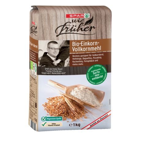 SPAR wie früher Bio Einkorn-Vollkornmehl