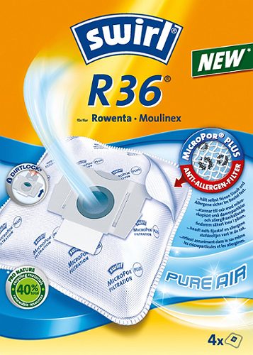 Produktbild von Swirl, Staubsaugerbeutel R36 4 Stück