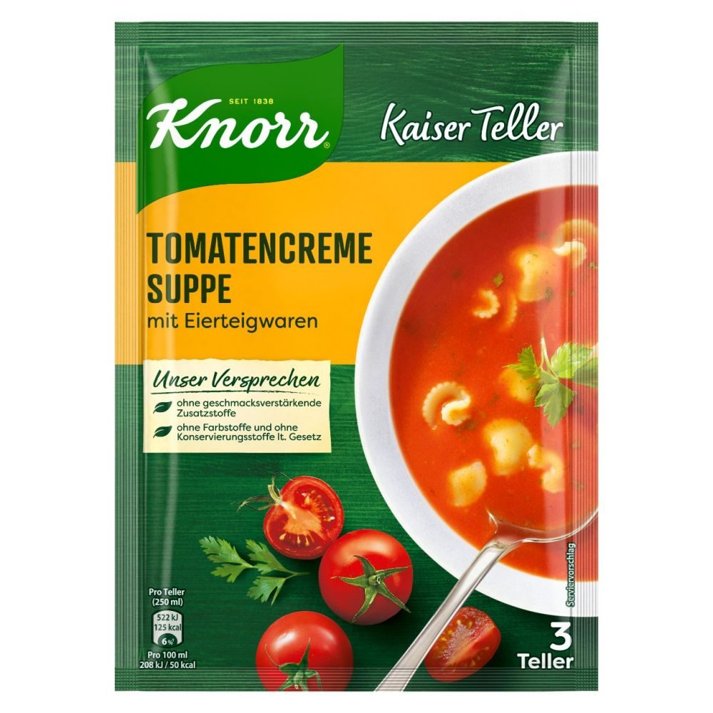 Knorr Kaiser Teller Tomatencreme Suppe online kaufen | INTERSPAR
