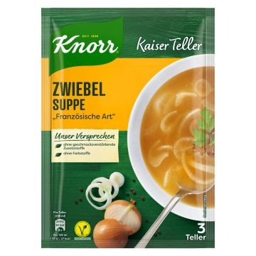 Knorr Kaiser Teller Zwiebel Suppe 3 Teller Online Kaufen Interspar