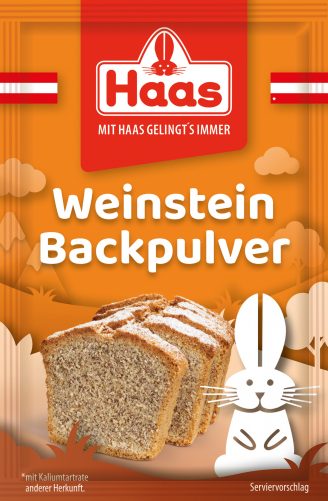 Produktbild von Haas, Weinstein Backpulver 3x16g