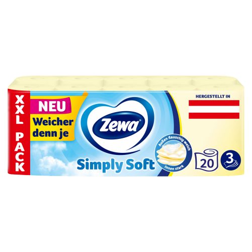 Produktbild von Zewa Comfort, Toilettenpapier Das klassisch Gelbe 20 Rollen