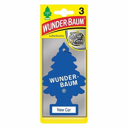 Produktbild von Wunderbaum, Lufterfrischer New Car 3x5g