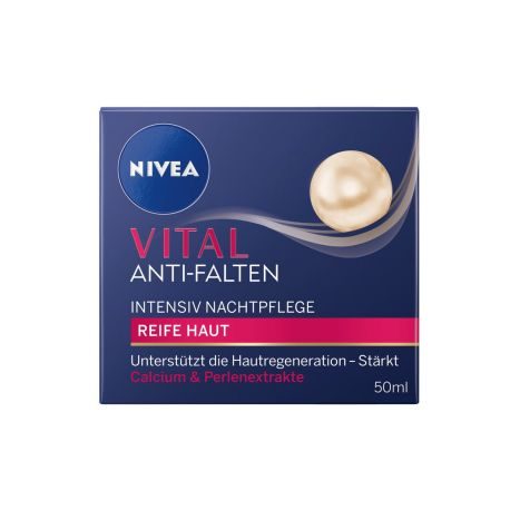 Nivea Vital Anti Falten Nachtpflege Reife Haut 50ml