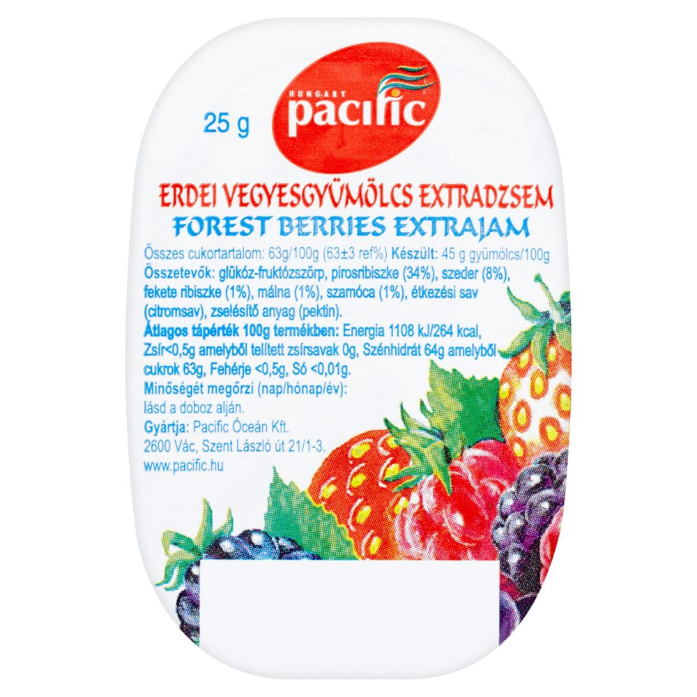 PACIFIC ERDEIGYÜMÖLCSDZSEM 25G