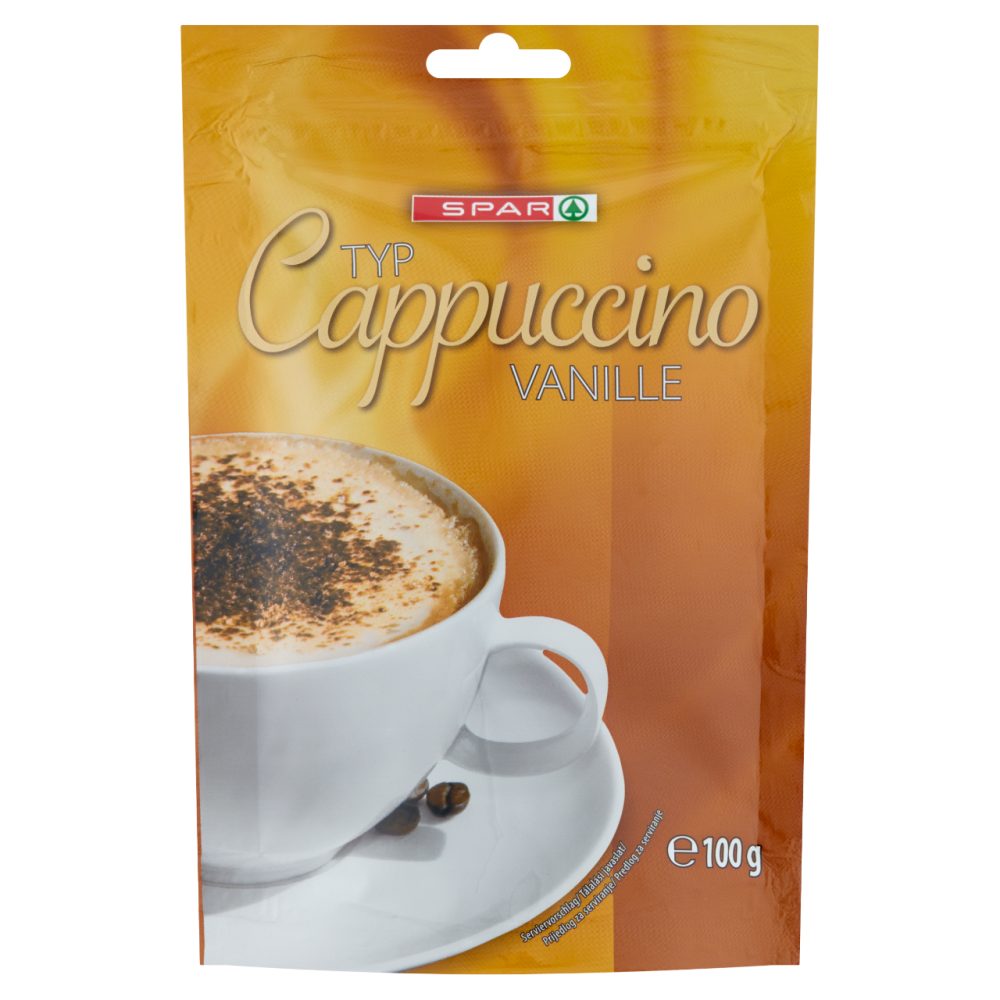 SPAR CAPPUCCINO VANÍLIA 100G