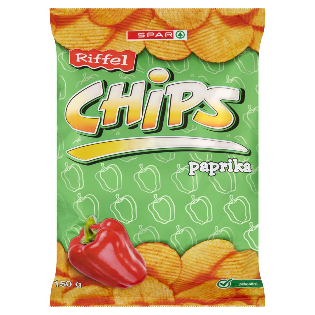 SPAR HULLÁMCHIPS PAPRIKÁS 150G