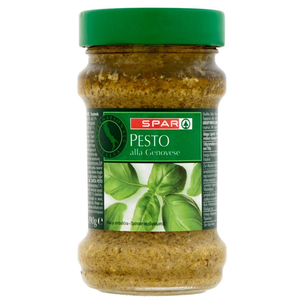 SPAR BAZSALIKOMOS PESTO 190G