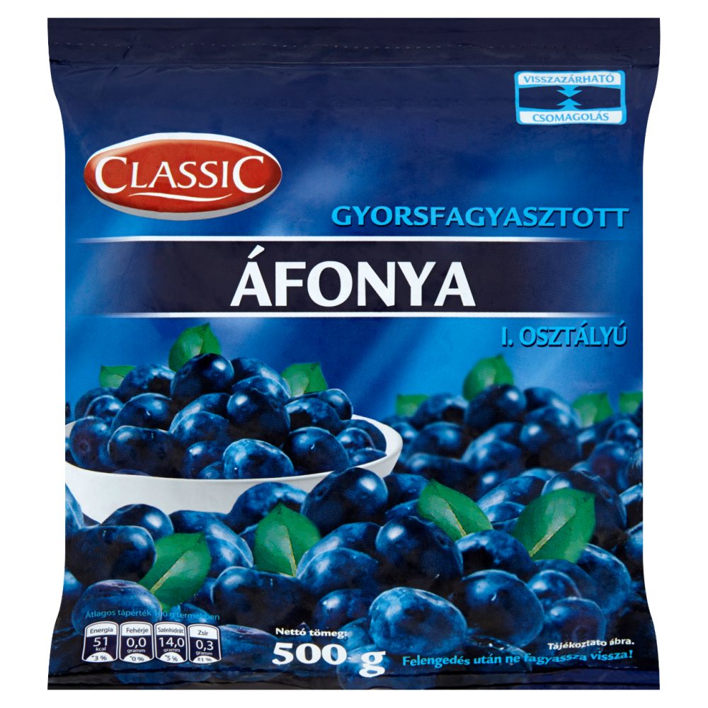 CLASSIC ÁFONYA 500G