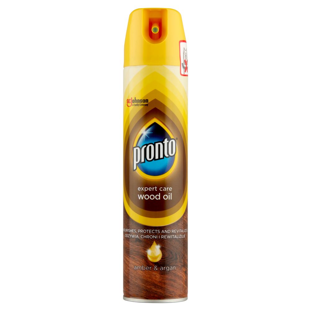 Pronto Expert Care Wood Oil bútorápoló aeroszol 250 ml SPAR ONLINE SHOP