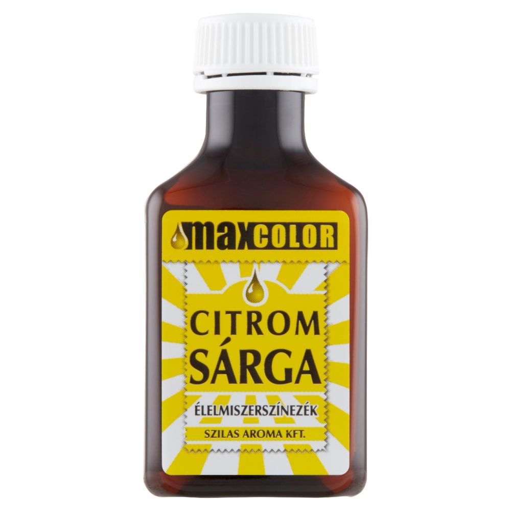 MAX CIT.SÁRGA ÉL.SZÍNEZÉK30ML