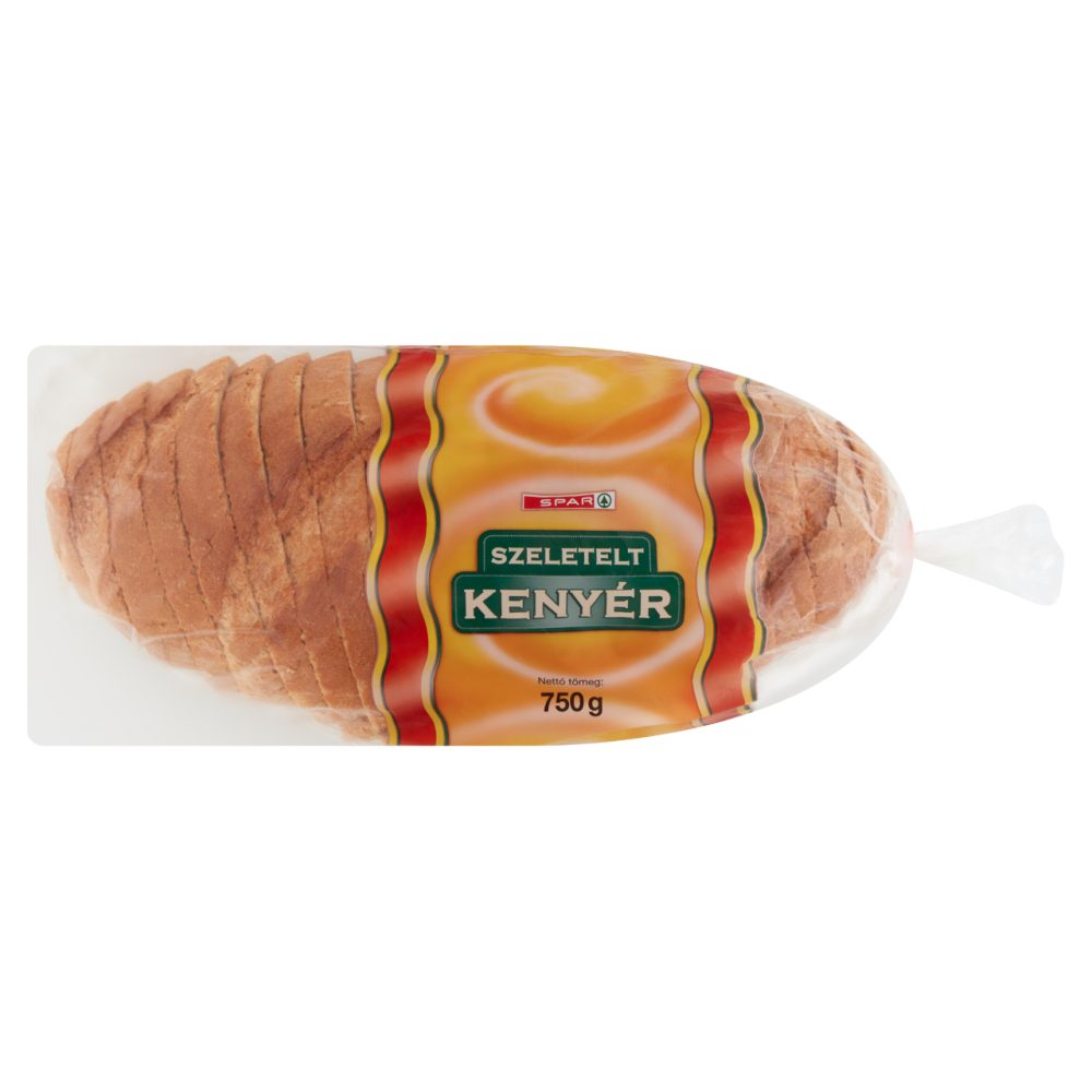 SPAR KENYÉR SZELETELT 750G