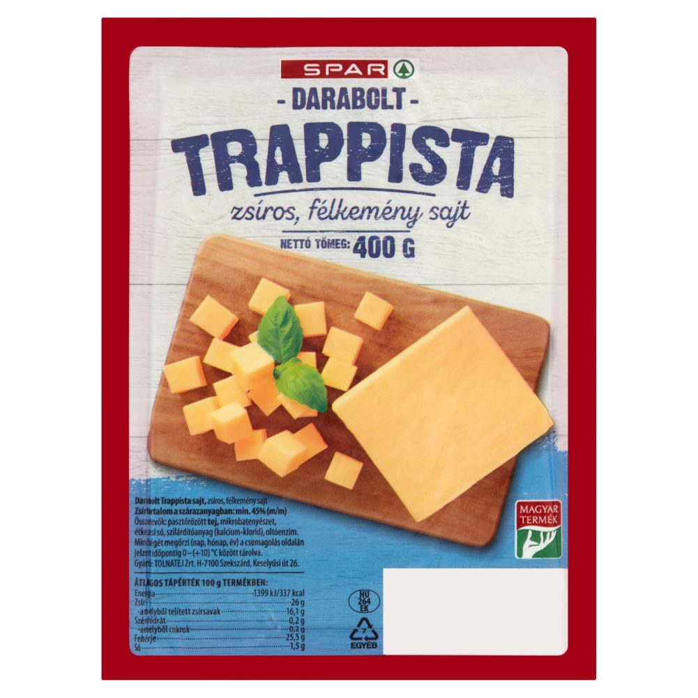 Trappista Sajt összetevői