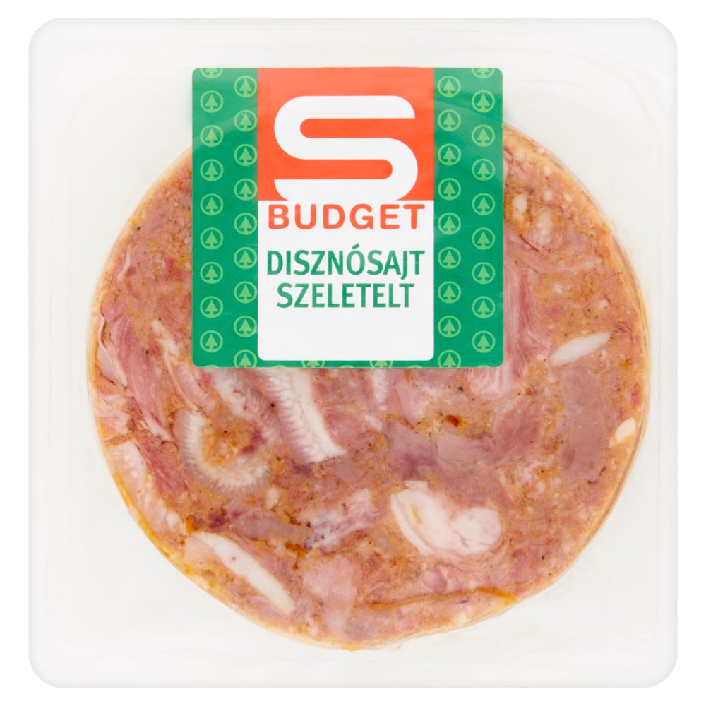 S Budget szeletelt diszn sajt 100 g null