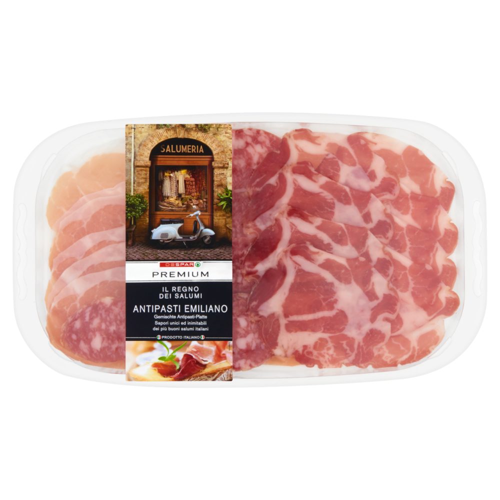 DESPAR PREMIUM Antipasti Emiliano olasz válogatás 120 g SPAR ONLINE SHOP