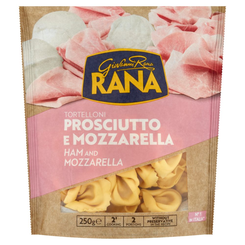 RANA FŐTT SONKÁS ÉS SAJT. 250G