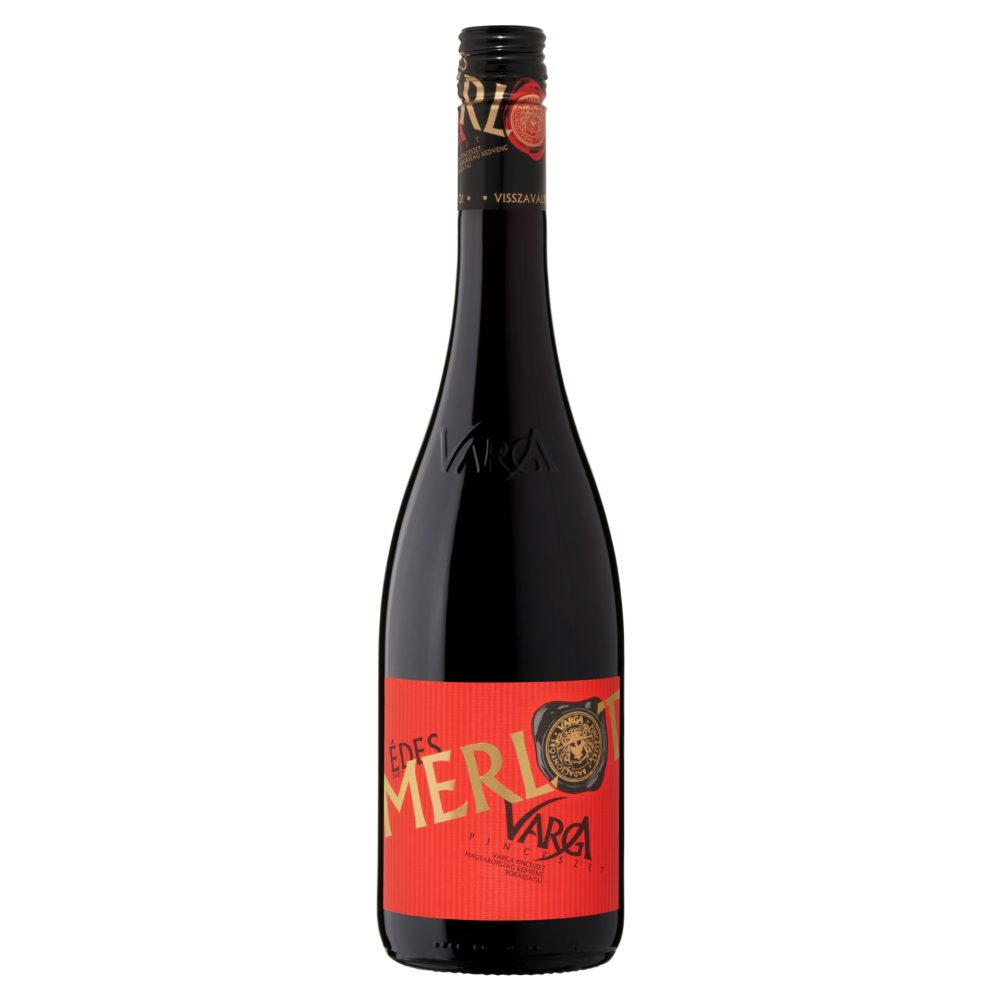 VARGA MERLOT ÉDES VÖRÖS 0,75L