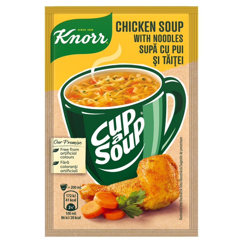 Knorr Cup a Soup tyúkhúsleves tésztával 12 g SPAR ONLINE SHOP