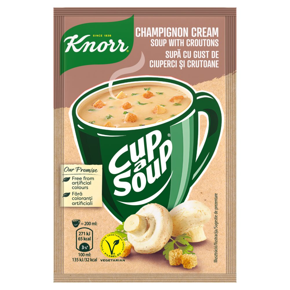 KNORR CUP A SOUP GOMBAKRÉM-