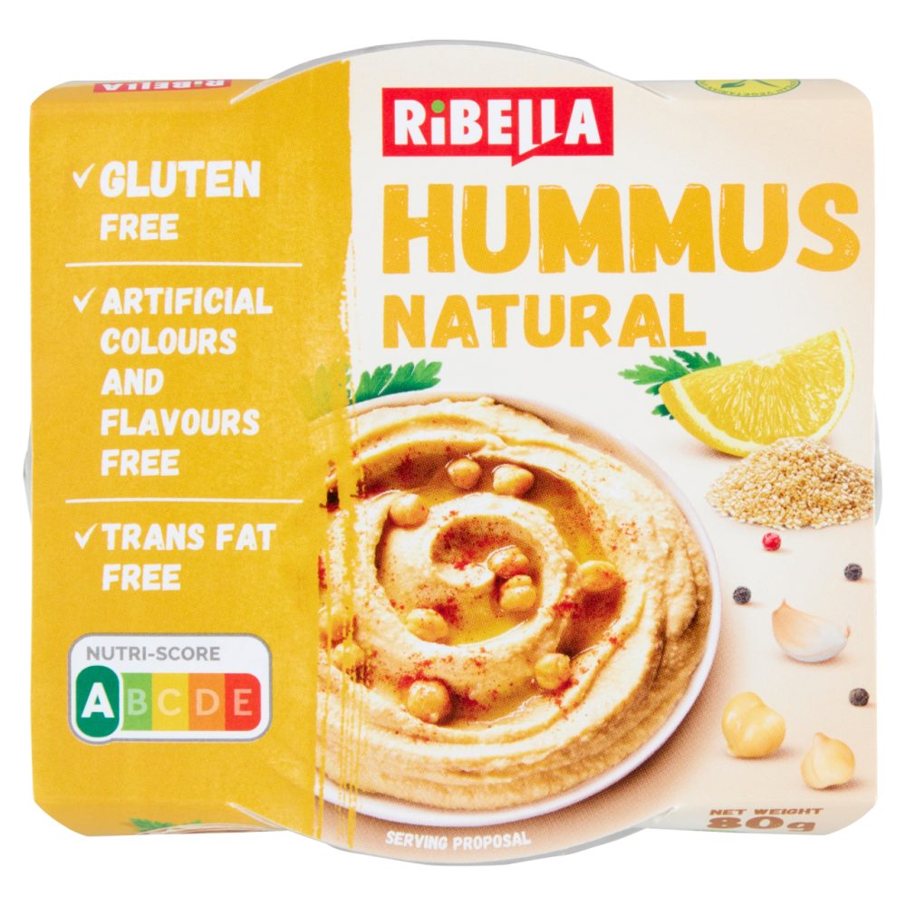 RIBELLA HUMMUS NATUR 80G